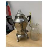 MANNING-BOWMAN & CO. VTG ELECTRIC PERCOLATOR,