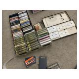 ASSORTED MUSIC CASSETTE TAPES (QTY) IN PLASTIC