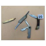 WOLFSCHMIDT VODKA ADVERTISING POCKET KNIFE,