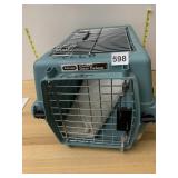 PETMATE DOUBLE DOOR DELUXE PET CRATE, TEAL