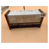 CANADIAN LORD CALVERT IMPORTED WHISKY ELECTRIC