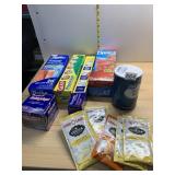 KITCHEN STORAGE ASSORTMENT: ZIPLOC FREEZER BAGS,