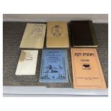 ASSORTED HEBREW PRAYER BOOKS AND TEXTS INCL