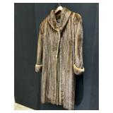 REVILLON PARIS LONDON NEW YORK MINK FUR COAT,