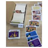 IMPEL 1991 DISNEY TRADING CARDS, LARGE BOX LOT,