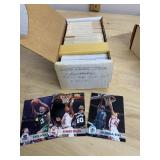 COLLECTION OF VTG SPORTS CARDS IN STORAGE BOXES,
