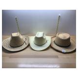 SCALA COLLEZIONE STRAW HATS (3), ASSORTED STYLES,