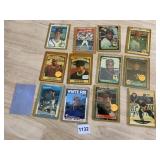 ASSORTED BASEBALL AND HOCKEY ROOKIE CARDS,