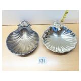 SHELL DISHES (2), RF INC REPRODUCTION OF DESIGN