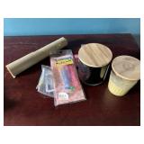 SWAN CREEK CANDLE & ASSORTED HOUSEHOLD ITEMS