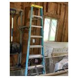 WERNER ELECTRO-MASTER FIBERGLASS LADDER, MODEL