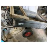 CRAFTSMAN BY RUBBERMAID TOW-BEHIND DUMP CART W/