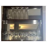 ASSORTED STEMWARE, WINE GLASSES, FLUTES, GLASS