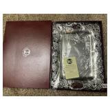 ARTHUR COURT DESIGNS GRAPE PATTERN SERVING TRAY,