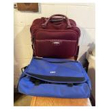 SAMSONITE ROLLING LUGGAGE BAG W/ FAUX CROCODILE