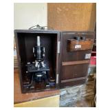 SPENCER BUFFALO U.S.A. MICROSCOPE, MODEL 153437,