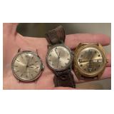 TIMEX SELF-WIND WATCH, TIMEX WATERPROOF WATCH,