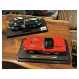BURAGO JAGUAR TYPE E MODEL CAR, BURAGO FERRARI