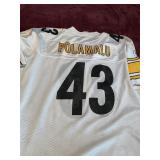 REEBOK NFL PITTSBURGH STEELERS POLAMALU JERSEY,