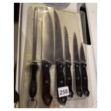 KOCH MESSER STAINLESS STEEL CUTLERY SET, INCLUDES