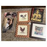 ART OF BUDDHISM ADDRESS BOOK, FRAMED EMBROIDERED
