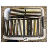 ASSORTED MUSIC COMPACT DISCS  VARIOUS