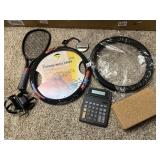 ED HARDY STEERING WHEEL COVER, TENNIS RACKET,