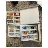 ASSORTED CHRISTMAS ORNAMENTS INCL STEUBEN GLASS
