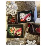 BALDWIN EVERYDAY EXPRESSIONS ORNAMENTS, PORCELAIN