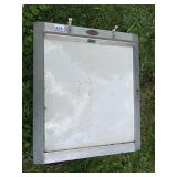PICKER X-RAY VIEW BOX, METAL FRAME, ILLUMINATED