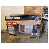 PATTON 1500 WATT RADIANT HEATER, NIB, MODEL