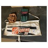 THE HOME DEPOT RACING APRON, PROLEVL LEATHER TOOL