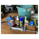 STERILITE WASTE BASKET, CAULKING GUN, SUPER TECH