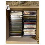 ASSORTED MUSIC COMPACT DISCS (60), VARIOUS