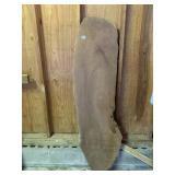 LIVE EDGE WOOD SLAB, NATURAL FINISH, ROUGH CUT.