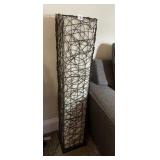 MODERN FLOOR LAMP 45" H X 9" SQUARE