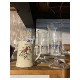 VIRGINIA STATE MUG FEATURING CARDINAL AND