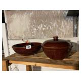MAR-CREST OVEN-PROOF STONEWARE CASSEROLE DISHES,