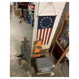 DECORATIVE HOLIDAY STORAGE CHEST, WOODEN