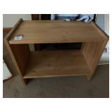 PINE WOOD OPEN SHELF UNIT