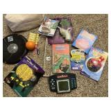 ASSORTED GAMES AND TOYS INCL MONOPOLY HANDHELD