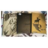 3 ANTLER YEARBOOKS