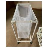 PVC PIPE LAUNDRY HAMPER
