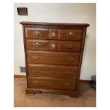 CHEST OF DRAWERS, FIVE DRAWERS, WOOD