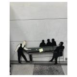 METAL WALL ART, BILLIARDS THEME, SILHOUETTE