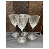 MARQUIS BY WATERFORD CRYSTAL WINE GLASSES (4),