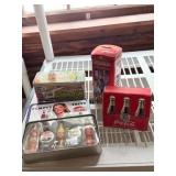 COKE TINS ETC.
