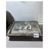 ROCKWOOD HANDCRAFTED IN CALIFORNIA WOODEN BOX,