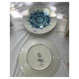 ROYAL NORFOLK PORCELAIN PLATES (4), MANDALA