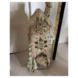 HEATHER GOLDMINE CERAMIC HOLIDAY HOUSE, SNOWFLAKE
